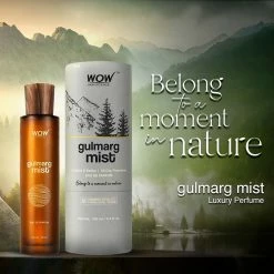 WOW Skin Science Eau De Parfum Gulmarg Mist - Sublime And Earthy All Day Fragrance - Long Lasting & Unisex Perfume New Launch