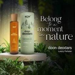 WOW Skin Science New Launch Eau De Parfum Doon Deodars - Crisp And Woody All Day Fragrance - Long Lasting & Unisex Perfume