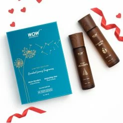 WOW Skin Science Eau De Parfum Doon Deodars & Darjeeling Dew - All Day Fragrance, Long Lasting & Unisex Perfume - Pack Of 2, 30ml X 2 Gift Sets
