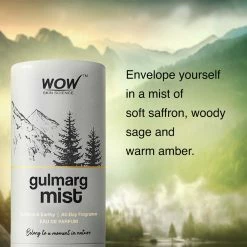 WOW Skin Science Eau De Parfum Gulmarg Mist - Sublime And Earthy All Day Fragrance - Long Lasting & Unisex Perfume New Launch