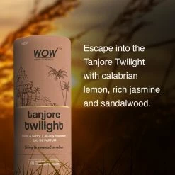 WOW Skin Science Eau De Parfum Tanjore Twilight - Floral And Sultry All Day Fragrance - Long Lasting & Unisex Perfume
