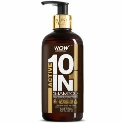 WOW Skin Science Hair Active 10 In 1 No Parabens & Sulphate Shampoo - 300 Ml