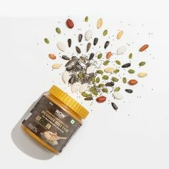 WOW Skin Science Creamy Unsweetened Peanut Butter - 500 Gm Nutrition