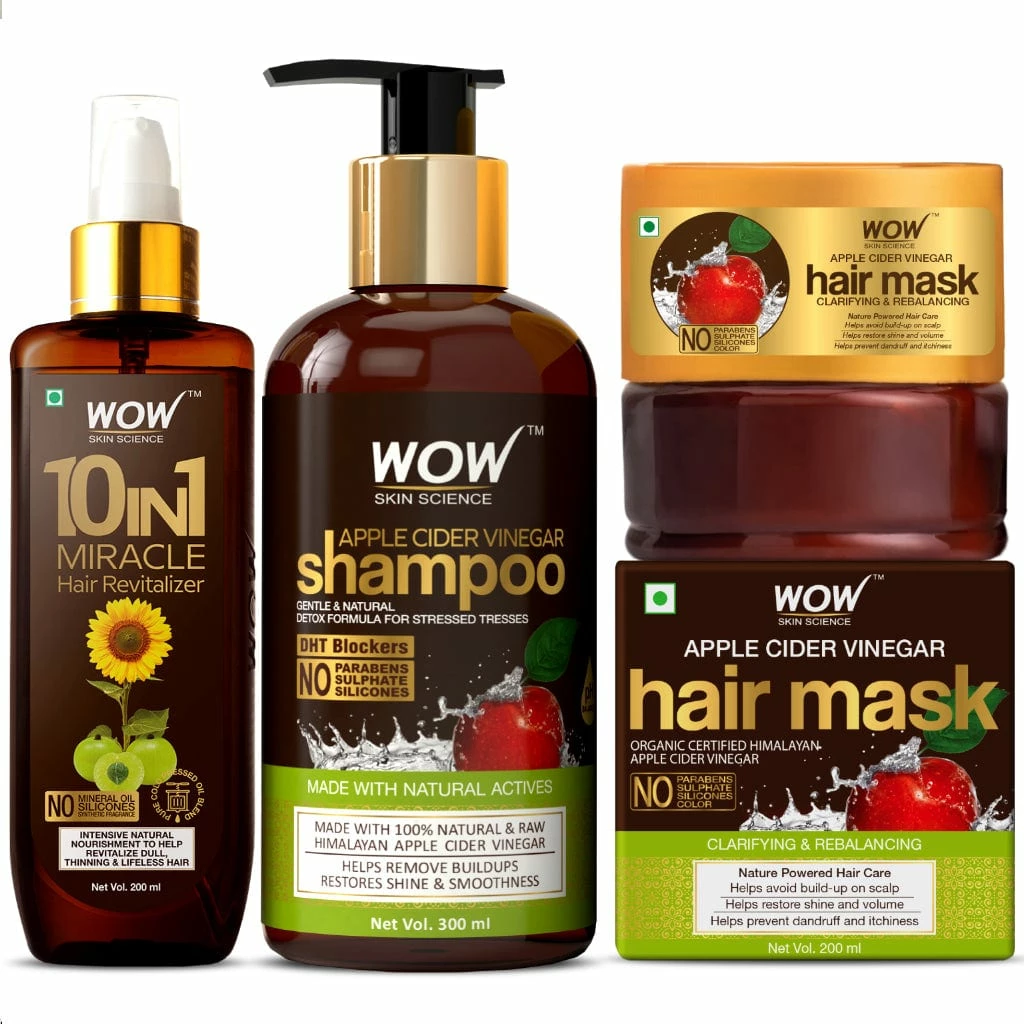WOW Skin Science Clear Scalp & Hair Kit - Anti-Dandruff Ingredients