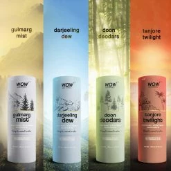 WOW Skin Science Eau De Parfum Gulmarg Mist - Sublime And Earthy All Day Fragrance - Long Lasting & Unisex Perfume New Launch