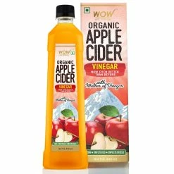 WOW Life Science Nutrition Organic Apple Cider Vinegar For Weight Loss & Detoxification