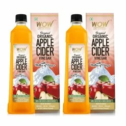 WOW Life Science Nutrition Organic Apple Cider Vinegar For Weight Loss & Detoxification