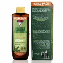 WOW Skin Science Aloe Vera Foaming Face Wash Refill Pack - 200 Ml