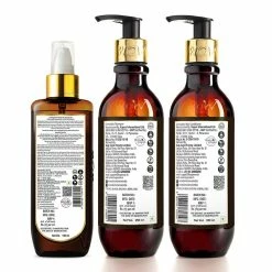 WOW Skin Science Aloe Vera 3 Kit (Hair Oil + Shampoo + Conditioner) - 650 Ml
