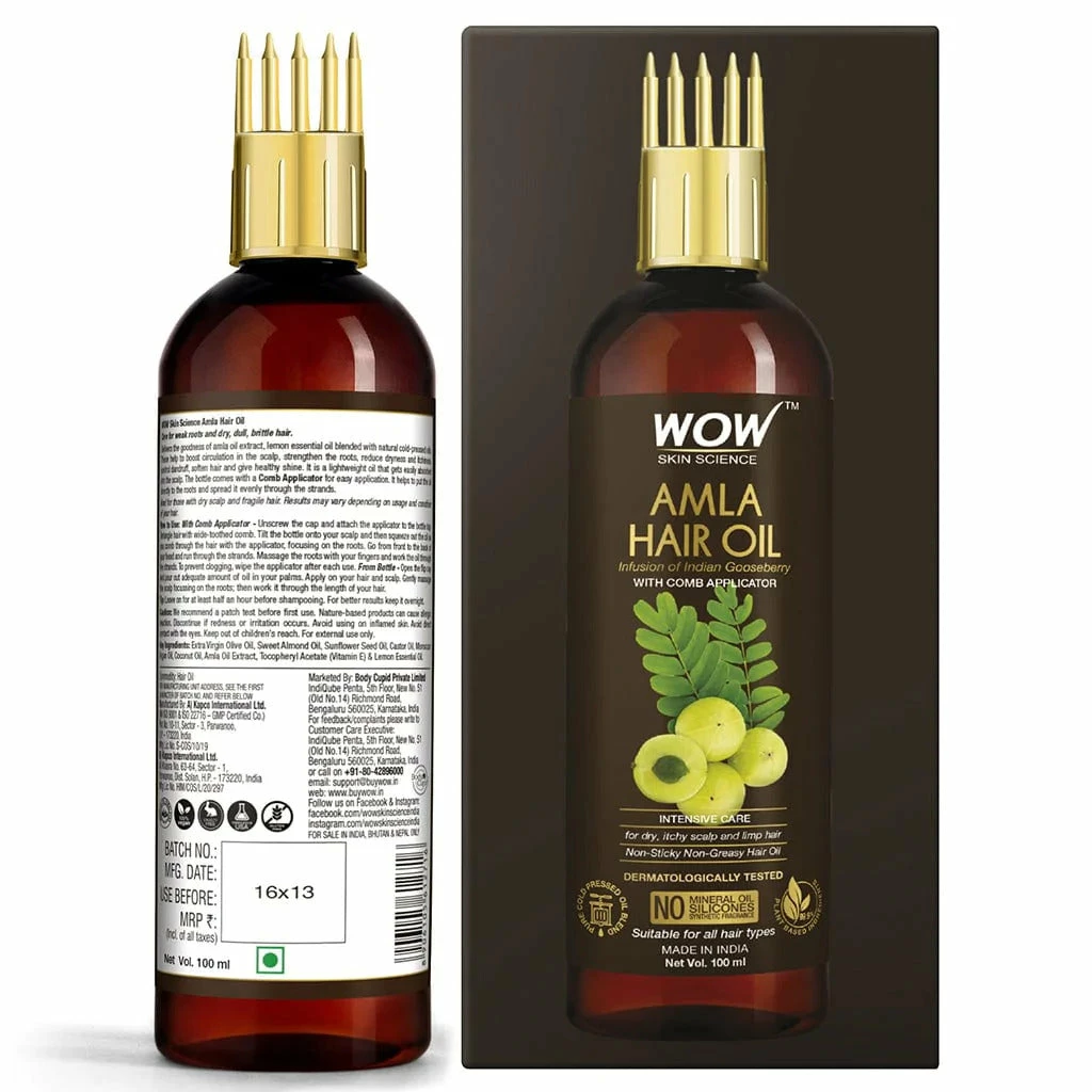 WOW Skin Science Amla Hair Oil