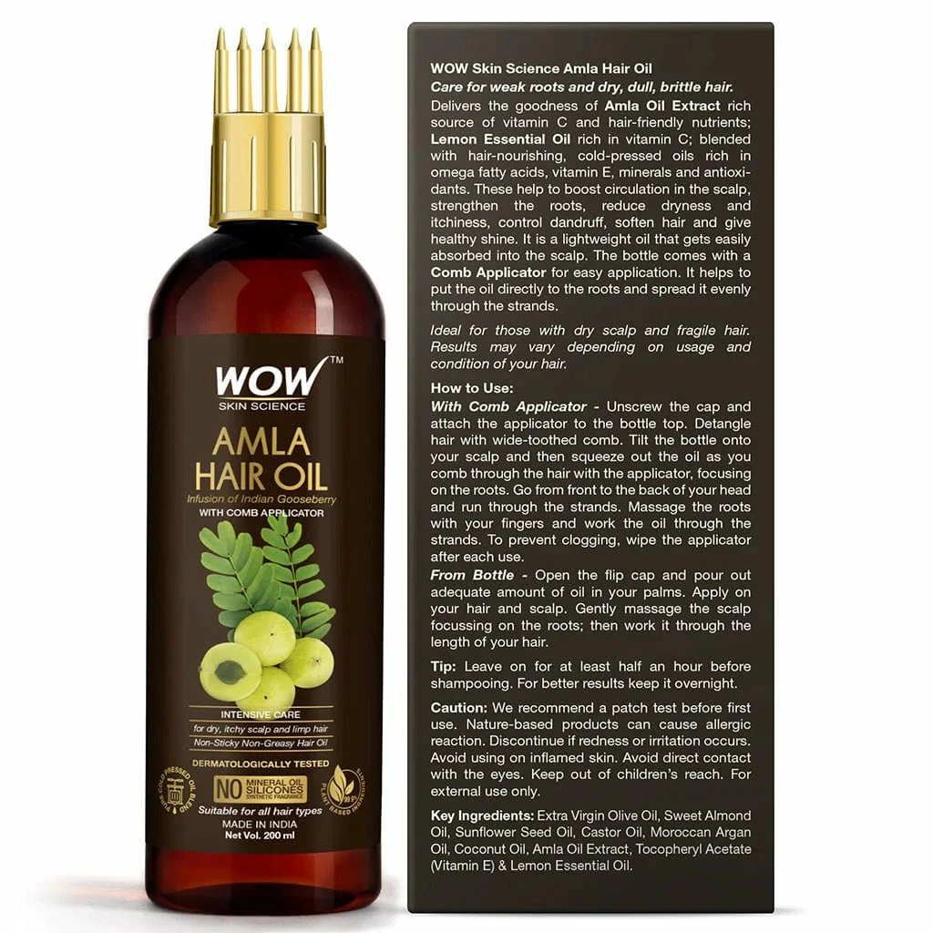 WOW Skin Science Amla Hair Oil