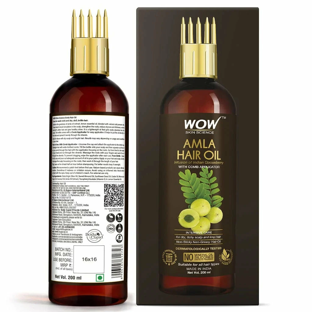 WOW Skin Science Amla Hair Oil