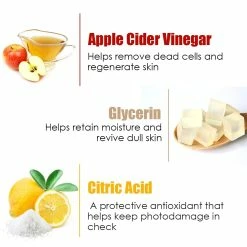 WOW Skin Science Apple Cider Vinegar Bathing Bar - With Apple Cider Vinegar - Pack Of 3