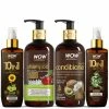 WOW Skin Science Beautiful Ultimate Hair Care Kit (10-in-1 Active Hair Oil + Apple Cider Vinegar Shampoo + Hair Conditioner + 10-in-1 Hair Revitalizer) Ingredients