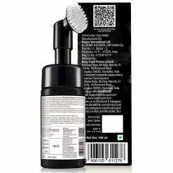 Clarifying Charcoal Foaming Face Wash (with Built-in-brush) By Body Cupid - 100 Ml Skin
