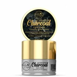 Body Cupid Face Mask Activated Charcoal Face Pack - With Activated Charcoal Powder,Mulberry & Liquorice Extract - 100 Ml