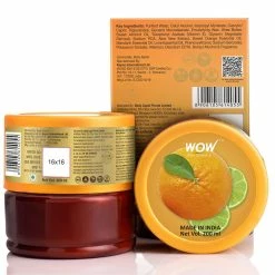WOW Skin Science Bath & Body Citrus Butter - No Parabens, Silicones, Mineral Oil & Color - 200 Ml