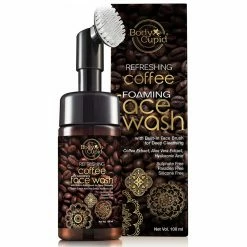 Refreshing Coffee Foaming Face Wash (with Built-in-brush) By Body Cupid - 100 Ml