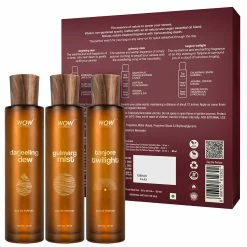Gift Sets WOW Skin Science Eau De Parfum Darjeeling Dew, Gulmarg Mist & Tanjore Twilight - All Day Fragrance, Long Lasting & Unisex Perfume - Pack Of 3, 30ml X 3