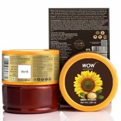 WOW Skin Science Sunflower Biolipids & Argan Oil Hair Mask For Dry & Damaged Hair