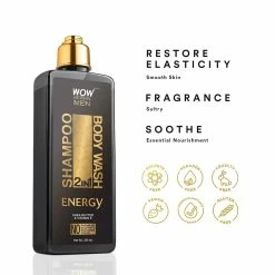 WOW Skin Science Energy 2-In-1 Shampoo + Body Wash Hair