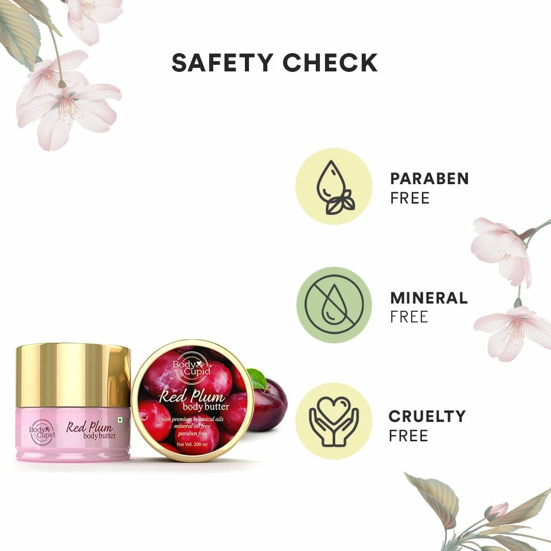 Bath & Body Red Plum Body Butter By Body Cupid - 200 Ml