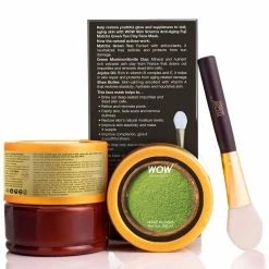 WOW Skin Science Anti-Aging Fuji Matcha Green Tea Clay Face Mask - 200 Ml