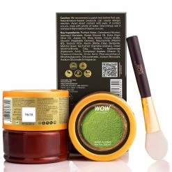 WOW Skin Science Anti-Aging Fuji Matcha Green Tea Clay Face Mask - 200 Ml