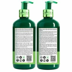 WOW Skin Science Green Tea & Tea Tree Anti Dandruff Shampoo + Conditioner - Net Vol. 600 Ml Combos