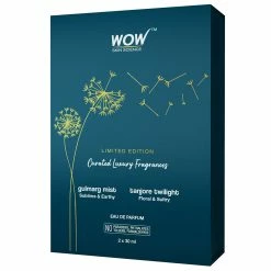 WOW Skin Science Eau De Parfum Gulmarg Mist & Tanjore Twilight - All Day Fragrance, Long Lasting & Unisex Perfume - Pack Of 2, 30ml X 2 Gift Sets