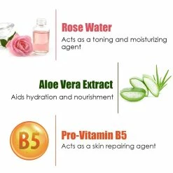 Wow Skin Science Himalayan Rose Foaming Face Wash - Contains Rose Water & Aloe Vera Extract - For Cleansing & Toning - No Parabens, Sulphate, Silicones & Synthetic Color - 100 Ml