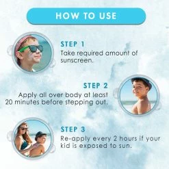 WOW Skin Science Mother & Child Kids Ban-The-Sun Sunscreen Cream Spf 30 Pa++ - No Parabens, Silicones, Oxide Color, Mineral Oil And Benzophenone - 100 Ml