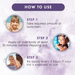 WOW Skin Science Mother & Child Kids Cool-The-Rays Sunscreen Cream Spf 30 Pa++ - No Parabens, Silicones, Oxide Color, Mineral Oil And Benzophenone - 100 Ml