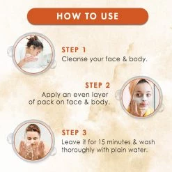 WOW Skin Science Ubtan Face & Body Pack - 100 ML