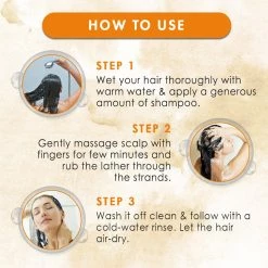 WOW Skin Science Hair Total Radiance No Parabens, Sulphate & Silicone Shampoo - 300 Ml