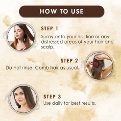 WOW Skin Science Multi Repairing & Nutrition Water Hair Spray - Restores Hydration, Reduces Hair Breakage, Conditions Scalp & Hair - 100 Ml