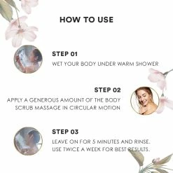 Himalayan Rose Gold Scrub By Body Cupid - 200 Ml Bath & Body