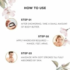 Bath & Body Shea With Argan Oil Body Butter By Body Cupid - 200 Ml