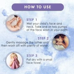 WOW Skin Science Mother & Child Pretty Bubbles Foaming Face Wash With Aloe Barbadensis Leaf & Calendula Flower Extract - Tear Free - No Parabens, Sulphates, Silicones & Color - 100 Ml