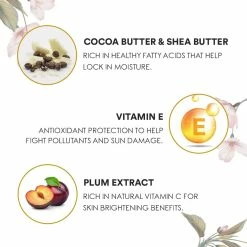 Bath & Body Red Plum Body Butter By Body Cupid - 200 Ml