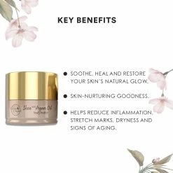 Bath & Body Shea With Argan Oil Body Butter By Body Cupid - 200 Ml