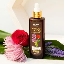 WOW Skin Science Lavender & Rose No Parabens & Sulphate Skin Mist Toner - 200 Ml