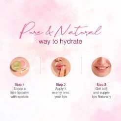 WOW Skin Science Himalayan Rose Lip Balm To Moisturize Chapped & Cracked Lips With 100% Natural Himalayan Pure Rose Oil New Launch