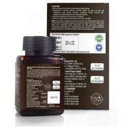 WOW Life Science Nutrition Liv Uno (Blend Of 5 Herbal Extracts) 500 Mg - 60 Vegetarian Capsules