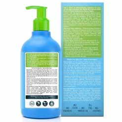 WOW Skin Science Kids Plush & Plump Body Lotion - Green Apple - SPF 15 - No Parabens, Mineral Oil, Silicones & Color - 300 Ml Mother & Child