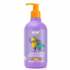 WOW Skin Science Kids Plush & Plump Body Lotion - Mango - SPF 15 - No Parabens, Mineral Oil, Silicones & Color - 300 Ml
