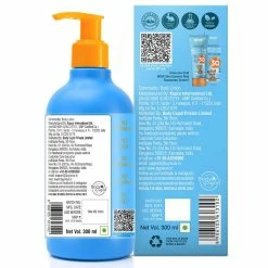 WOW Skin Science Kids Plush & Plump Body Lotion - Peach - SPF 15 - No Parabens, Mineral Oil, Silicones & Color - 300 Ml