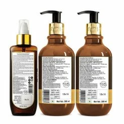WOW Skin Science Macadamia Nut Oil Hair Care Ultimate 3 Kit (Shampoo + Conditioner + Hair Oil) - 750 Ml