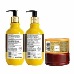 WOW Skin Science Mango Pulp Ultimate Hair Care Combo Kit (Shampoo + Conditioner + Hair Mask) Net Vol. 800 Ml