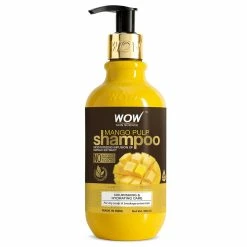 WOW Skin Science Mango Shampoo For Healthy Hair - No Sulphate, Parabens, Silicones, Synthetic Color, PEG - 300mL